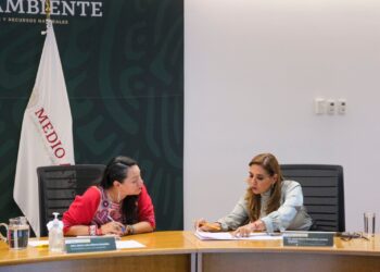 Revisa Mara Lezama con SEMARNAT proyectos para desarrollo sustentable en Quintana Roo