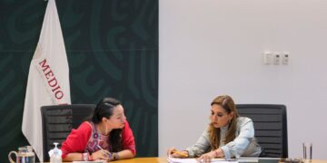 Revisa Mara Lezama con SEMARNAT proyectos para desarrollo sustentable en Quintana Roo