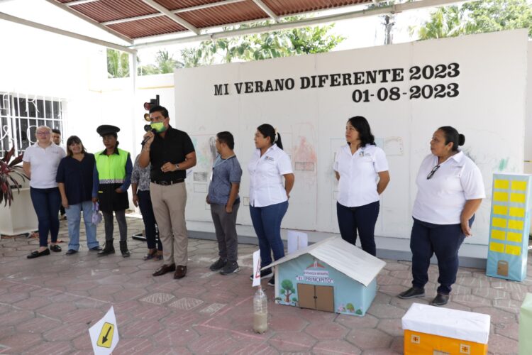 Inicia actividades curso “Mi Verano Diferente 2023” del DIF Puerto Morelos