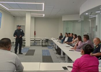 Seguridad Pública de Puerto Morelos y C5 coordinan estrategias en prevención del delito