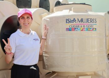 Anuncia Atenea Gómez lista de beneficiarios de programa para adquisición de tinacos