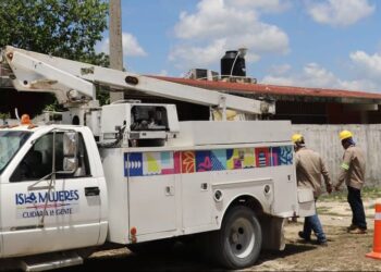 Mejora gobierno de Atenea Gómez alumbrado público en la Zona Continental