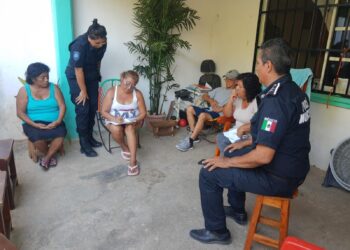 Conforman primer Comité Vecinal de Seguridad en Zona Continental de Isla Mujeres