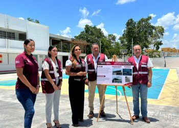 Mara Lezama invierte en educación con obras de calidad