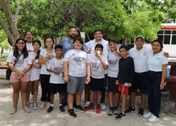 Fomenta Atenea Gómez salud bucal entre las niñas y niños de Isla Mujeres