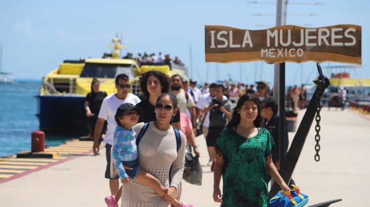 Isla Mujeres refrenda su éxito turístico en estas vacaciones de verano