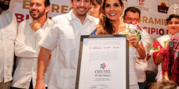 Renán Sánchez reconoce atención histórica de Mara Lezama en Cozumel