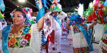 Celebran noche de Vaquería para conmemorar aniversario de fundación de Isla Mujeres