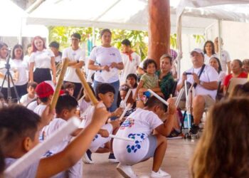 Concluyó curso de verano Baxal Paal DIF 2023 en Playa del Carmen