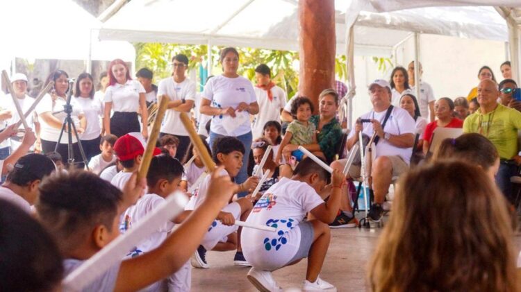 Concluyó curso de verano Baxal Paal DIF 2023 en Playa del Carmen