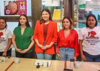 Anahí González anuncia visita de Claudia Sheinbaum a Quintana Roo