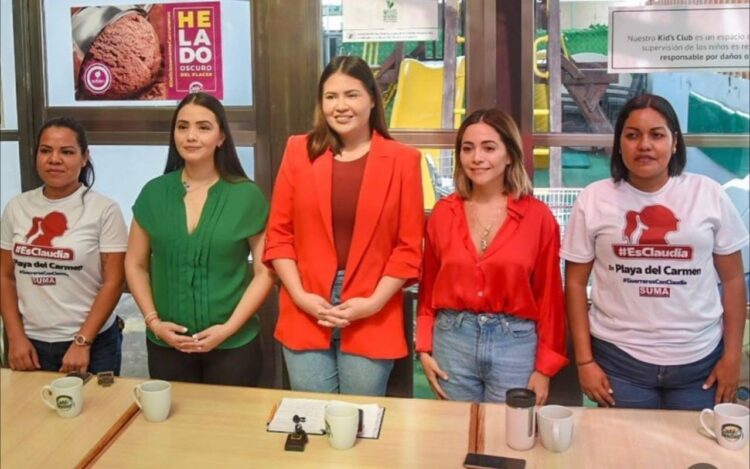 Anahí González anuncia visita de Claudia Sheinbaum a Quintana Roo