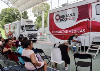 Concluyen Caravanas Médicas en Puerto Morelos