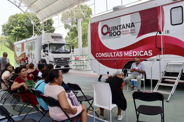 Concluyen Caravanas Médicas en Puerto Morelos