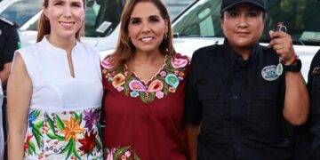 Fortalecen Mara Lezama y Atenea Gómez Ricalde seguridad en Isla Mujeres