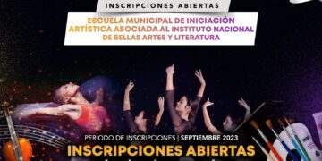 Inscripciones abiertas en Escuela Municipal de Iniciación Artística en Playa del Carmen