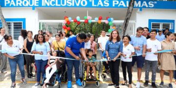 Gobierno de Playa del Carmen renueva Parque Inclusivo, en Palmas I
