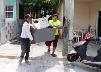 Fortalece gobierno de Atenea Gómez Programa Permanente de Descacharrización