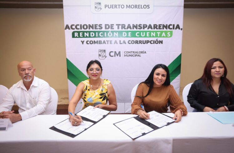 Avanza Puerto Morelos con paso firme en transparencia: Blanca Merari