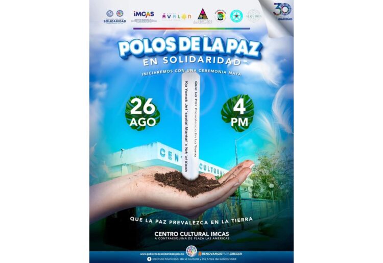 Colocarán un “polo de paz” en Playa del Carmen