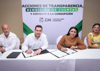 Gobierno de Puerto Morelos firma Convenio con Tribunal de Justicia Administrativa de Quintana Roo