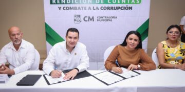 Gobierno de Puerto Morelos firma Convenio con Tribunal de Justicia Administrativa de Quintana Roo