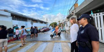 Supervisa Atenea Gómez inicio nuevo escolar en Isla Mujeres