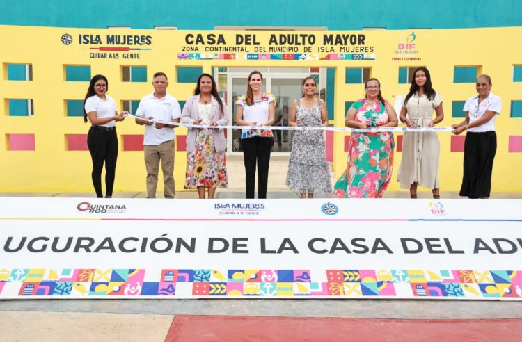 Abre Atenea Gómez Ricalde nueva Casa del Adulto Mayor en Ciudad Mujeres