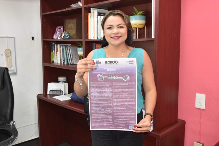 Amplía IEQROO convocatoria del concurso “La democracia sin tanto rollo”