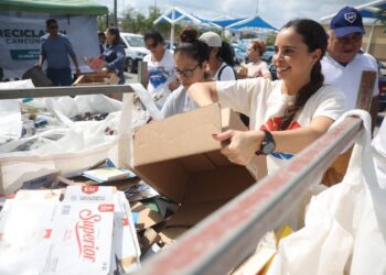 Ana Paty Peralta promueve un Cancún limpio, con educación ambiental y responsabilidad social