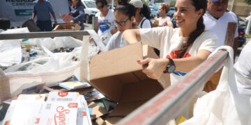 Ana Paty Peralta promueve un Cancún limpio, con educación ambiental y responsabilidad social