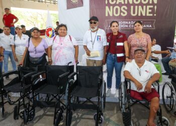 Ana Paty Peralta realiza acciones para seguir transformando a Cancún