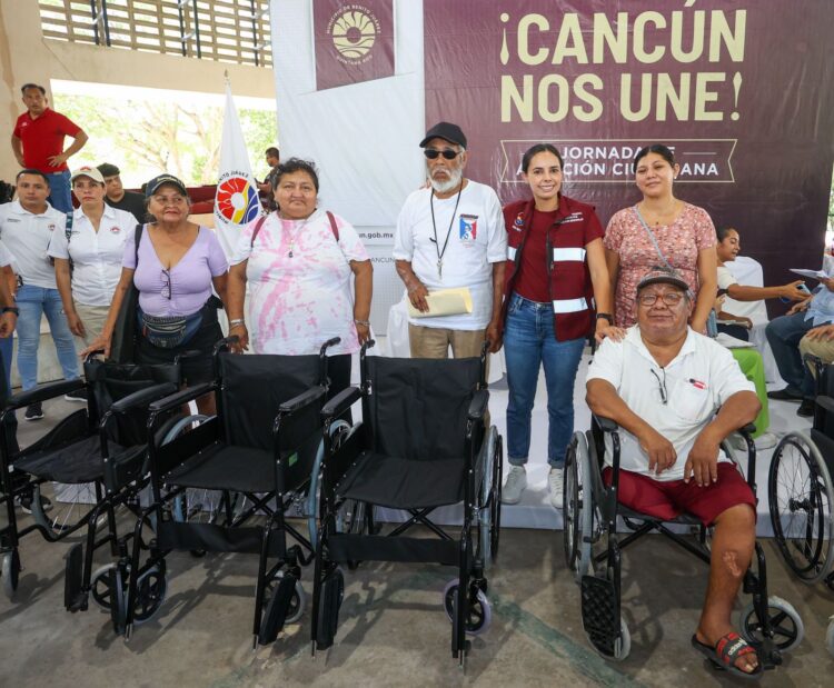 Ana Paty Peralta realiza acciones para seguir transformando a Cancún