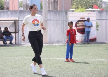 Ana Paty Peralta impulsa bienestar social y paz en Cancún con el deporte