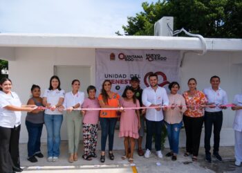 Mara Lezama abre las puertas de séptima Unidad del Bienestar