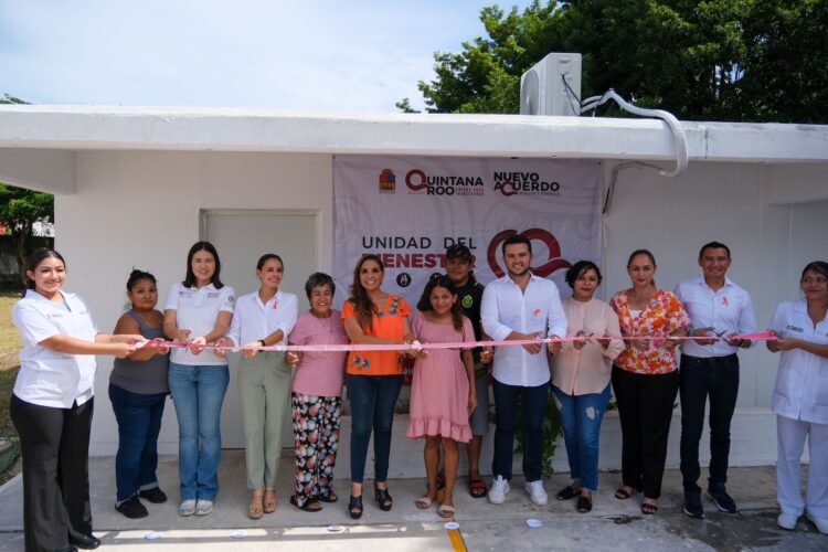 Mara Lezama abre las puertas de séptima Unidad del Bienestar