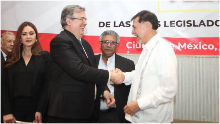 Adelantó Fernandez Noroña que Marcelo Ebrard podría reincorporarse a Morena