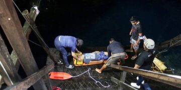 Protección Civil de Puerto Morelos realiza simulacro de rescate de un mejor en Parque Ecoturístico