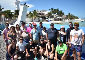Puerto Morelos recibe a promotores turísticos de la agencia Bebsonline