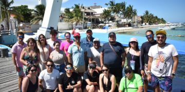 Puerto Morelos recibe a promotores turísticos de la agencia Bebsonline