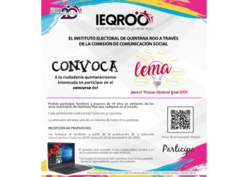 Invitan a participar en el concurso del lema para el Proceso Electoral 2024