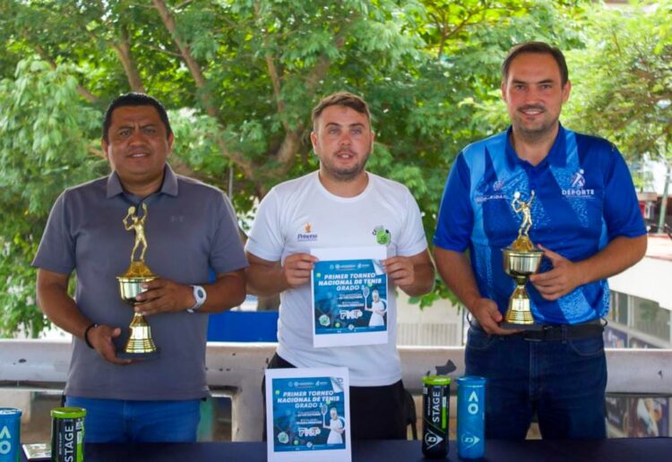 Todo listo para el Torneo Nacional de Tenis Grado 3, en Playa del Carmen