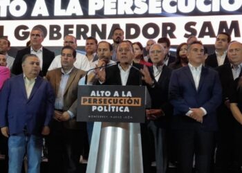 Amenazan a Samuel García con negarle licencia para su candidatura por MC