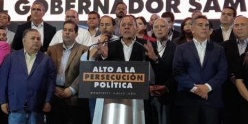 Amenazan a Samuel García con negarle licencia para su candidatura por MC