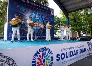 Realizan “Solidaridad está de fiesta” en Gonzalo Guerrero