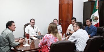 Se reúne presidente de la JUGOCOPO con representantes del Consejo Coordinador Empresarial