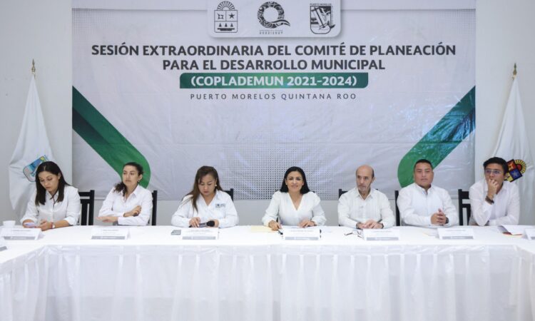 Gobierno de Puerto Morelos actualiza Plan Municipal de Desarrollo 2021-2024