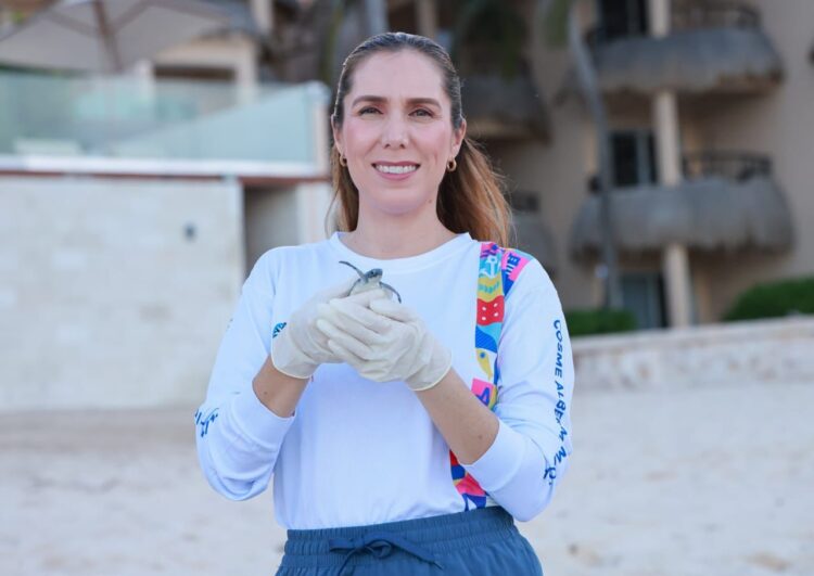 Redobla gobierno de Atenea Gómez esfuerzos para proteger a tortugas marinas