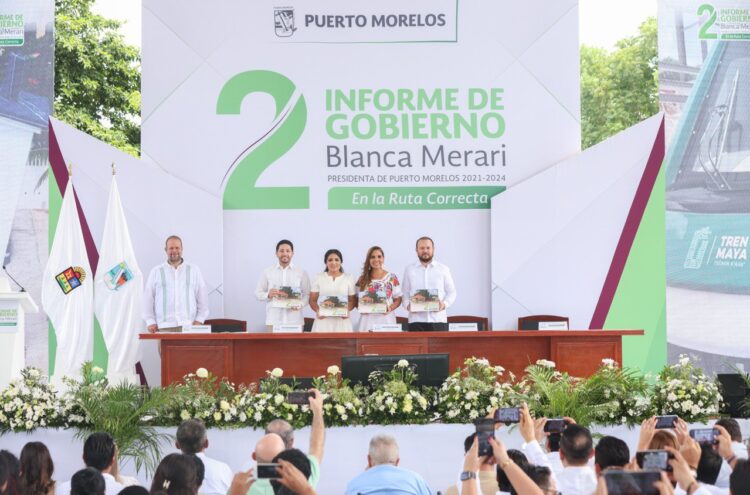 Trabajamos en Puerto Morelos por un municipio con progreso y justicia social: Blanca Merari