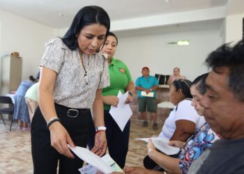 Blanca Merari fortalece a sectores económicos de Puerto Morelos en beneficio de la población